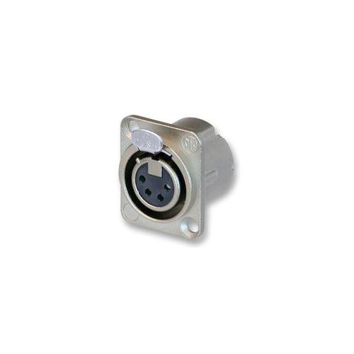 NEUTRIK - NC4FD-LX - XLR SOCKET, 4P, CHASSIS