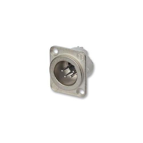 NEUTRIK - NC4MD-LX - XLR PLUG, 4P, CHASSIS