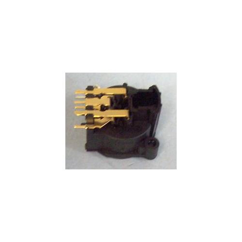 NEUTRIK - NC5FAH - XLR PANEL SOCKET, HORIZ, 5 POLE