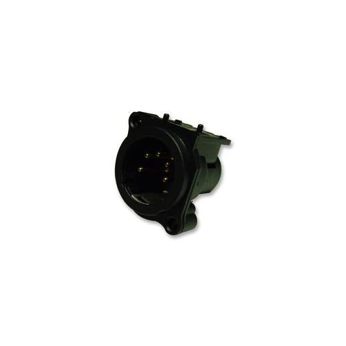 NEUTRIK - NC5MAV - XLR PANEL PLUG, VERT, 5 POLE