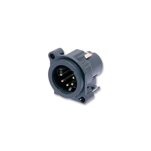 NEUTRIK - NC5MAV-SW - XLR PLUG, 5P, PCB, SWITCHED