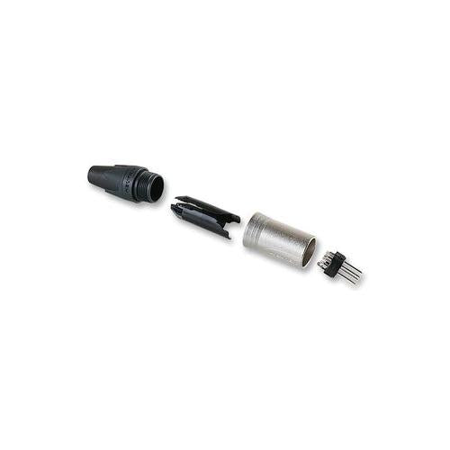 NEUTRIK - NC6MXX - XLR PLUG, 6 POLE, IN-LINE
