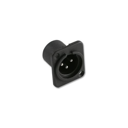 PRO SIGNAL - PSG01263 - XLR PLUG, 3P, CHASSIS, SOLDER