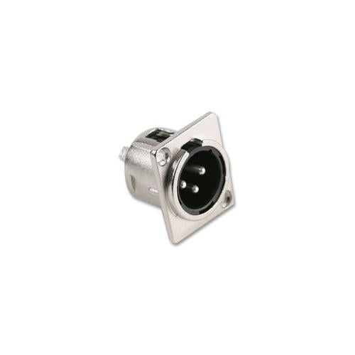 PRO SIGNAL - PSG01275 - XLR PLUG, 3P, CHASSIS