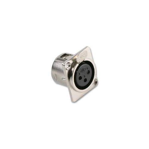 PRO SIGNAL - PSG01276 - XLR SOCKET, 3P, CHASSIS