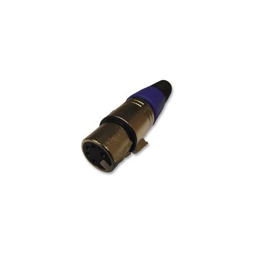 PRO SIGNAL - PSG01336 - XLR SOCKET, 5PIN, BLUE