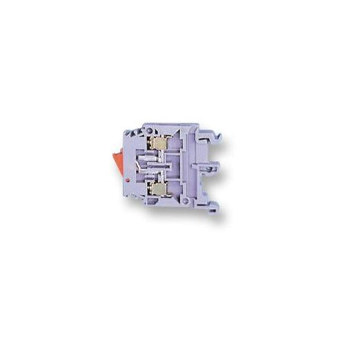 ENTRELEC UK - 11537724 - FUSED TERMINAL BLOCK 6.35 X 31.8MM FUSE TYPE