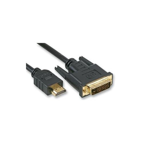 PSG90263 - LEAD, HDMI A M TO DVI-D M,GOLD,7.5M
