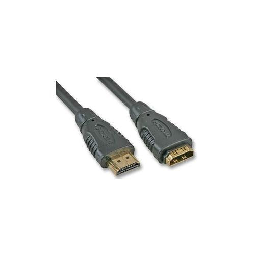 PRO SIGNAL - PSG90257 - LEAD, HDMI, M TO F, GOLD, 5M