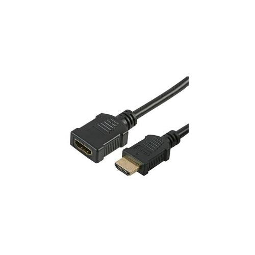 PRO SIGNAL - PSG90363 - LEAD, HDMI, MALE-FEMALE, GOLD, 1M