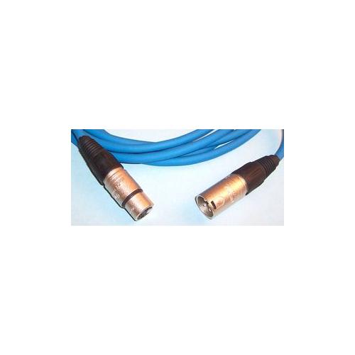 NEUTRIK - CABLE 3M BLUE - NEUTRIK XLR LEAD , MALE TO FEMALE