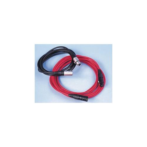 NEUTRIK - CABLE 3M RED - NEUTRIK XLR LEAD , MALE TO FEMALE