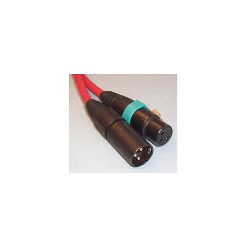 NEUTRIK - CABLE 5M RED - NEUTRIK XLR LEAD , MALE TO FEMALE