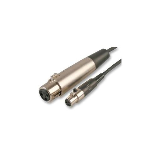 PRO SIGNAL - PSG02964 - XLR LEAD, SOCKET TO MINI SOCKET, 1.5M