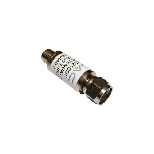 SAC - AE5210DC - F TYPE ATTENUATOR 10DB DC PASS