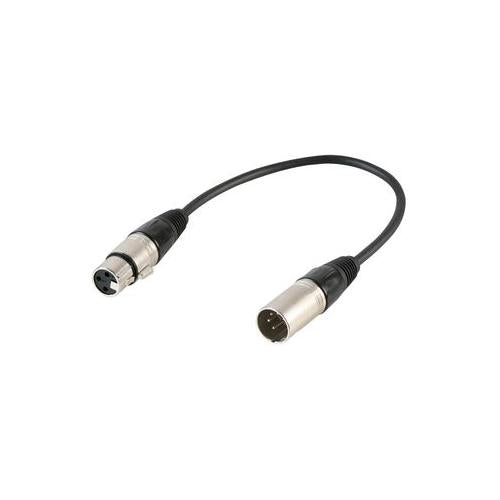 PULSE - PLS00348 - DMX ADAPTOR LEAD, 5P P TO 3P SKT