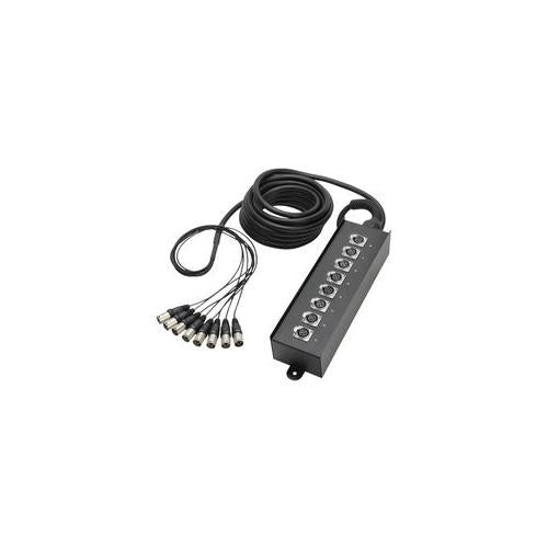 ADAM HALL HARDWARE - K8C10 - MULTICORE, 8 INPUTS, 10M , XLR CONNECTORS