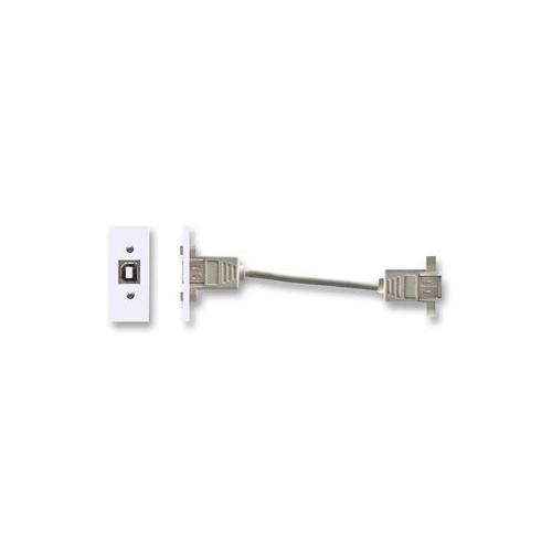 AV19554 - MODULE FOR AV PLATE, USB, SNAP IN B-B