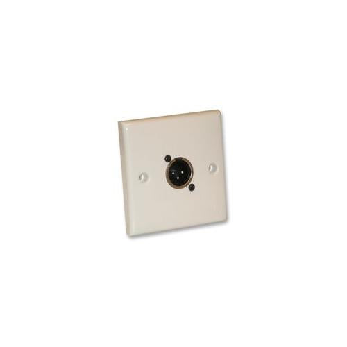 F267ZA - WALL PLATE, XLR PLUG