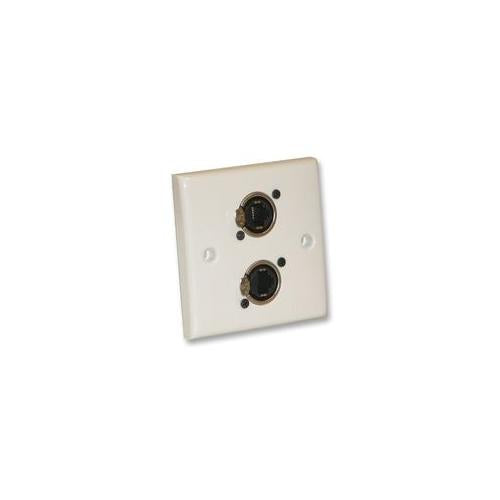 F267ZK - WALL PLATE, 2X ETHERCON