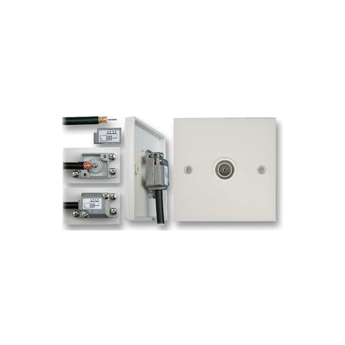BLAKE UK - PROSLO11C - OUTLET PLATE, SLIM COAX
