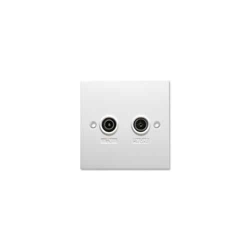 ANTIFERENCE - SW710UV - VHF/TV DIPLEX OUTLET PLATE