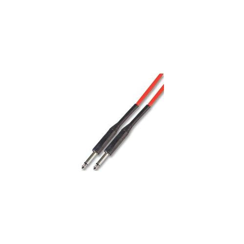 AV21104 - GUITAR LEAD, 6M, ORANGE CABLE , 6.35MM
