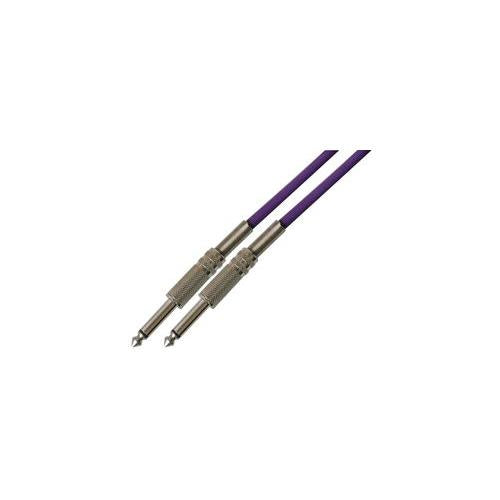 PULSE - PLS00148 - GUITAR LEAD, PURPLE, 5M CABLE , 6.35MM