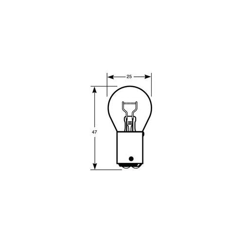 RING - R335 - STOP/FLASHER CAP - BA15SD SBC/WATT