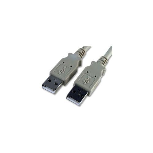 PRO SIGNAL - PSG90000 - USB CABLE, A MALE TO A MALE, 1.8M, GREY