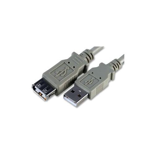 PRO SIGNAL - PSG90007 - USB CABLE, A MALE TO A FEMALE, 3M