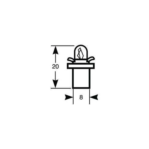 RING - R509T - INDICATOR & PANEL - BLACK CAP - B8.5