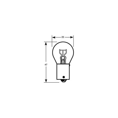 RING - R581 - FLASHER-AMBER CAP - BAU15S / WATT 21