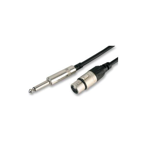 REAN - NRA-000-0421-009 - LEAD, XLR SKT TO 6.35MM JACK, 3FT