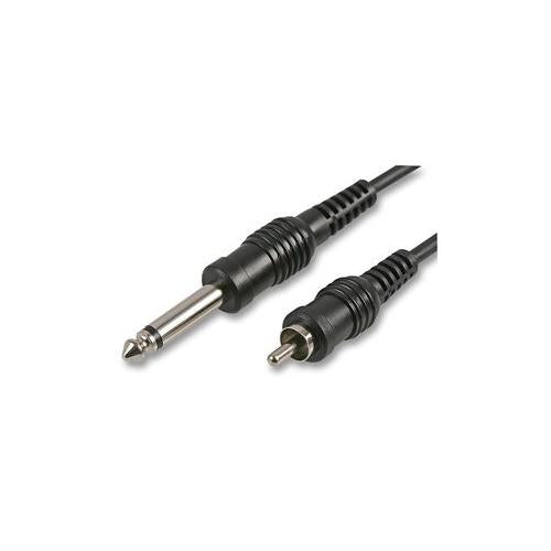 PULSE - PLS00177 - 6.35MM 2P JACK TO PHONO LEAD, 3 METRES