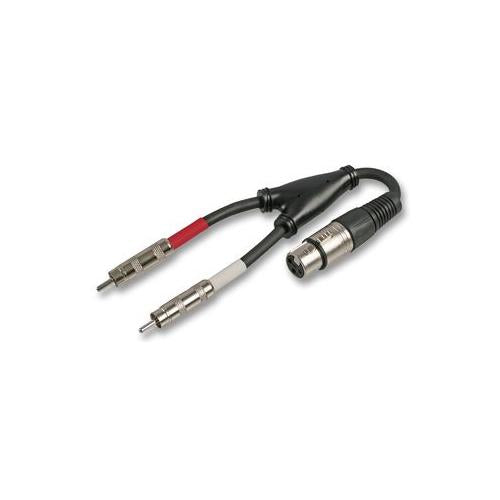 PULSE - PLS00208 - LEAD, XLR SKT TO 2X PHONO PLUGS