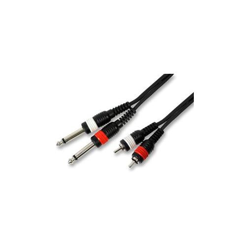 PULSE - PLS00251 - LEAD, AUDIO 2X JACK TO 2X PHONO 1.5M