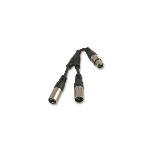 PULSE - PLS00287 - XLR ADAPTOR LEAD, SK TO 2X PLUGS , 25 CM