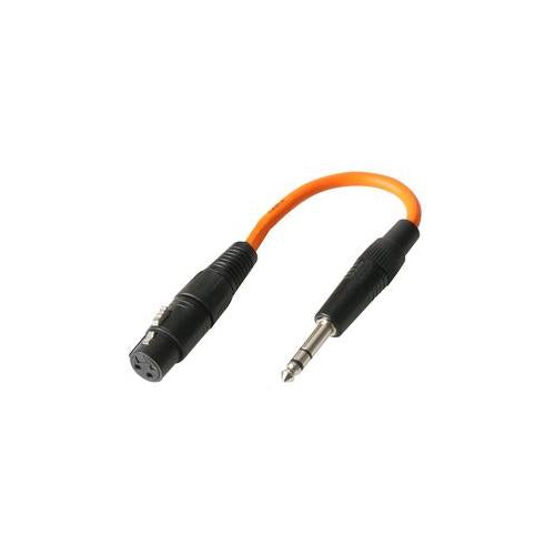 PULSE - PLS00346 - ADAPTOR LEAD, XLR S TO 6.35MM STEREO JACK , 23CM