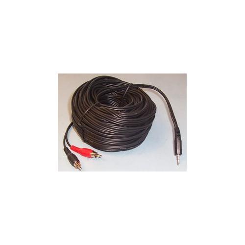 PRO SIGNAL - PSG00194 - STEREO 3.5MM JACK PLUG TO 2X PHONO PLUGS , 25 METRES