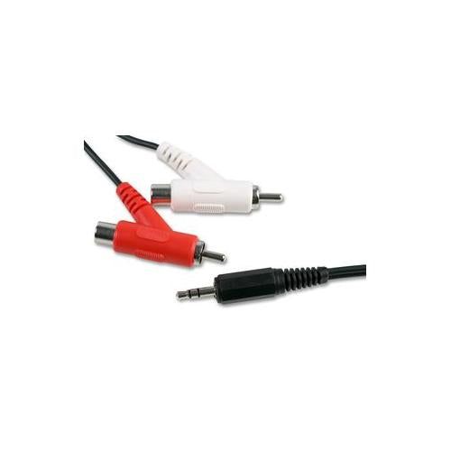 PRO SIGNAL - PSG00202 - LEAD, 2X PHONO STACK TO 3.5MM P