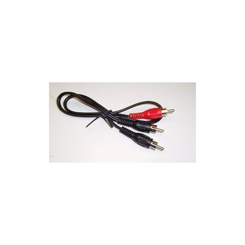 PRO SIGNAL - PSG00209 - PHONO PLUG TO X2 PHONO PLUGS - 0.5M