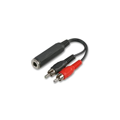 PRO SIGNAL - PSG00218 - 1/4" JACK S TO 2X PHONO P