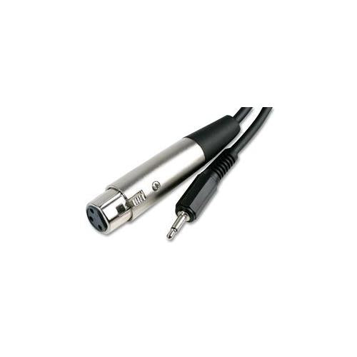 PRO SIGNAL - PSG00758 - XLR SOCKET TO 3.5MM JACK PLUG LEAD