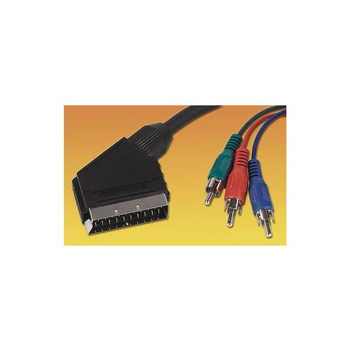 PRO SIGNAL - PSG00931 - SCART PLUG TO RGB , 1.5 METRES