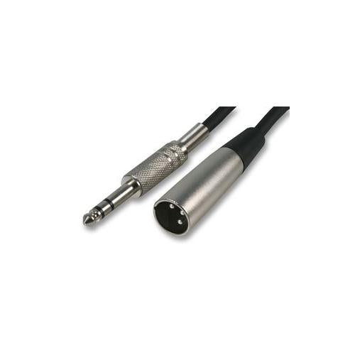 PRO SIGNAL - PSG01350 - XLR PLUG TO 6.35MM STEREO JACK PLUG LEAD , 10 METRES
