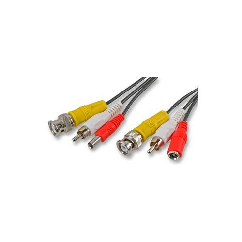 PRO SIGNAL - PSG02725 - BNC + PHONO + 2.1MM DC POWER, 10 METRES