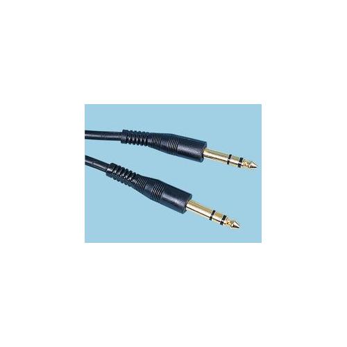 PRO SIGNAL - PSG00097 - 1/4" JACK PLUG-PLUG - GOLD/STEREO/2M