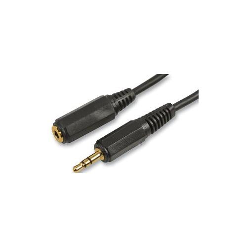 PRO SIGNAL - PSG03083 - LEAD AUDIO STEREO JACK PLUG-JACK SOCKET, GOLD, 2M