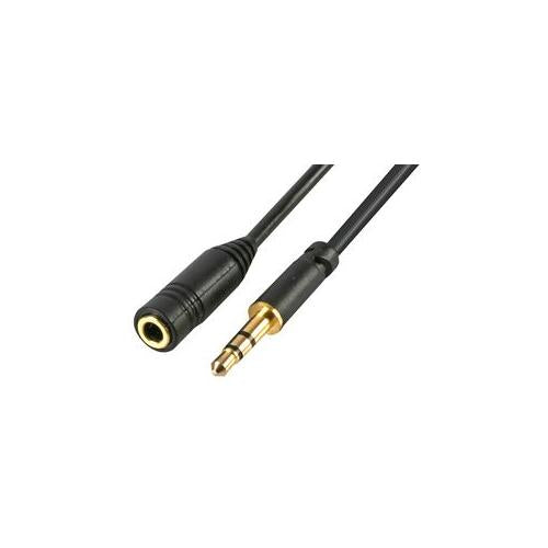 PRO SIGNAL - PSG03686 - 3.5MM JACK EXTENSION LEAD, SLIM, 1.5M